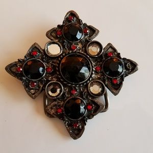 Rhinestone Belt Buckle